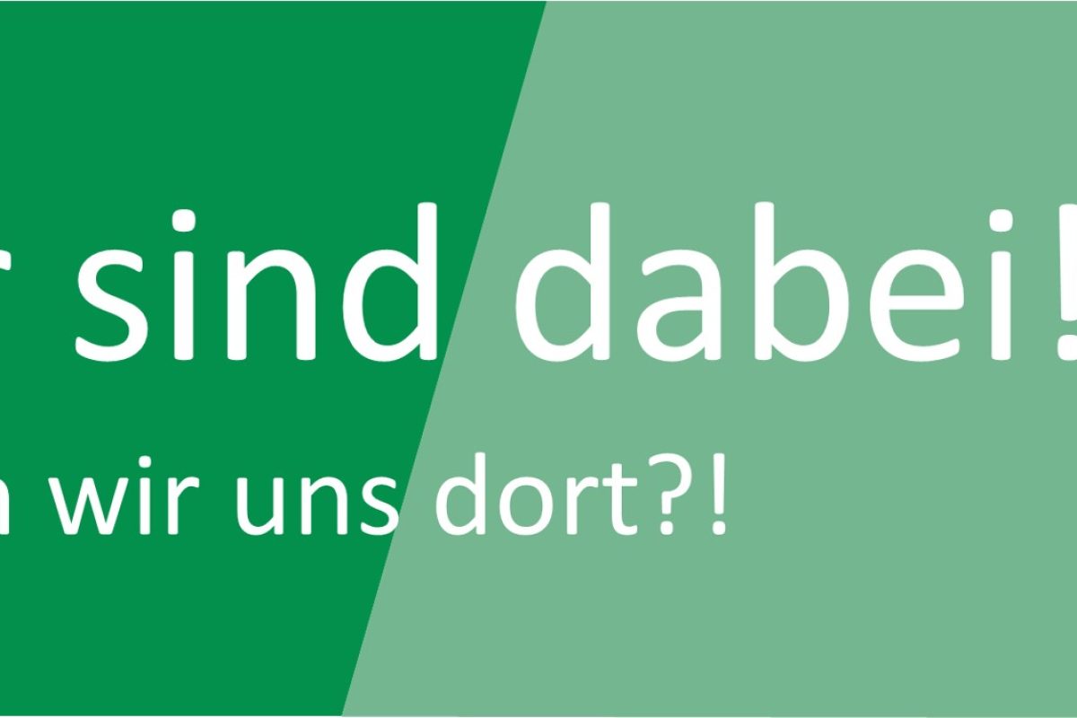 Wir sind dabei